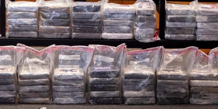 DNCD incauta 210 paquetes de cocaína en Haina y Caucedo