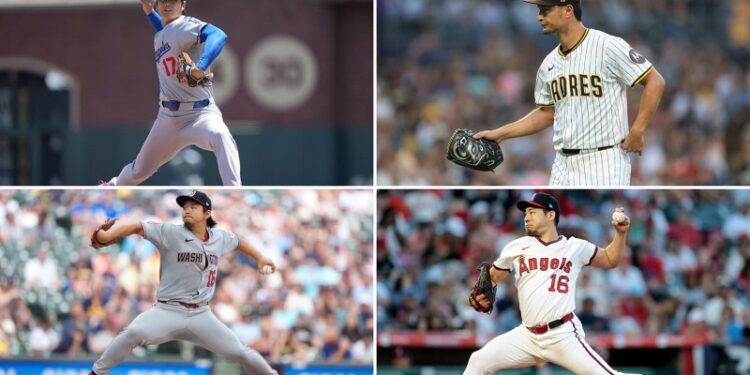 Ohtani hizo historia como uno de 4 pitchers nacidos en Japón abriendo en una jornada