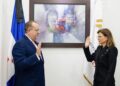 Vicepresidenta Raquel Peña juramenta a Magín Díaz como ministro de Hacienda
