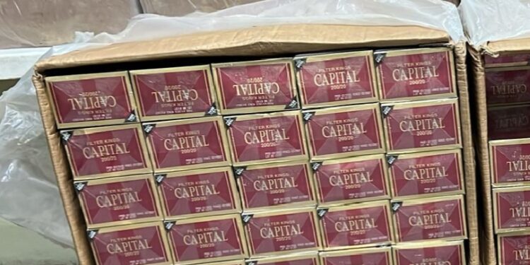 Ejército decomisa 158,000 cigarrillos en Comendador