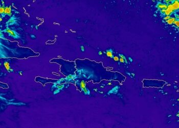Pronostican aguaceros con tormentas eléctricas hacia el interior del país esta tarde