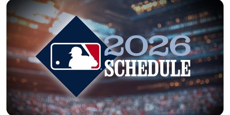 MLB publica el calendario del 2026; arrancará la acción el 25 de marzo