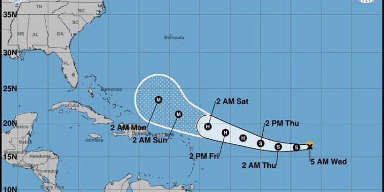 Esta tarde aguaceros locales con tronadas