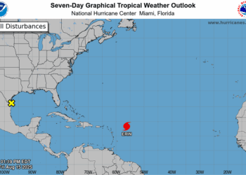 Erin pasa a huracán, que será de categoría mayor el fin de semana