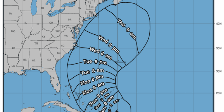 Huracán Erin comenzará a alejarse de las Islas Vírgenes de EEUU y Puerto Rico este domingo