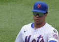 Fanáticos critican a Soto por sus récords personales y no levantar al equipo de los Mets para que sea más competitivo.