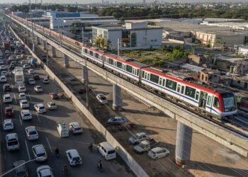 Metro de Santo Domingo llega a Los Alcarrizos en prueba dinámica