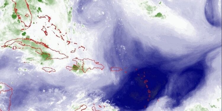 Vaguada ocasionará aguaceros con tormentas eléctricas en varias localidades