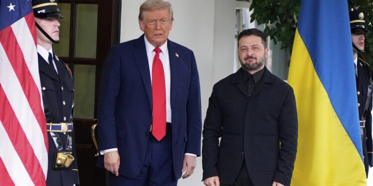 Trump recibe a Zelenski en la Casa Blanca
