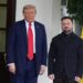 Trump recibe a Zelenski en la Casa Blanca