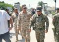 Autoridades recorren la frontera domínico-haitiana
