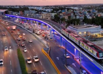 OPRET realiza prueba dinámica con iluminación en Línea 2C del Metro de Santo Domingo