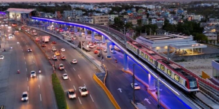 OPRET realiza prueba dinámica con iluminación en Línea 2C del Metro de Santo Domingo
