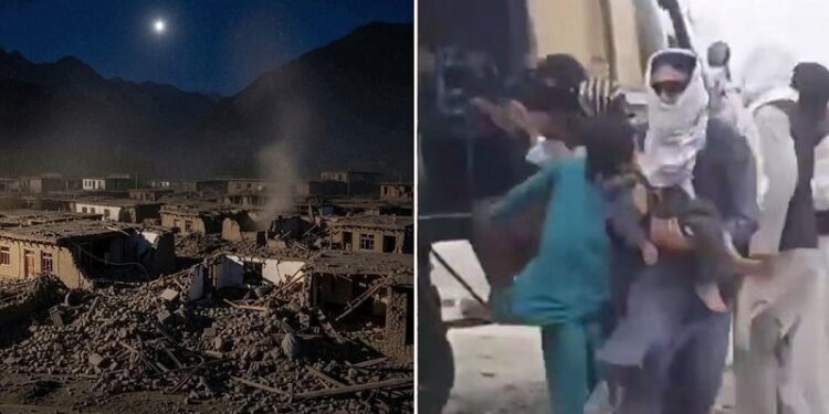 Centenares de muertos tras un fuerte sismo en Afganistán