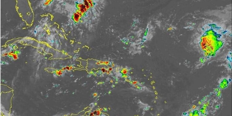 Vaguada provocará aguaceros este fin de semana en varias provincias