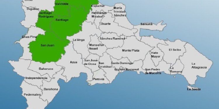 Aumentan a cinco las provincias en alerta Verde