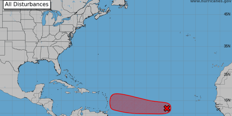 Una depresión tropical estaría cerca de las Antillas Menores la próxima semana