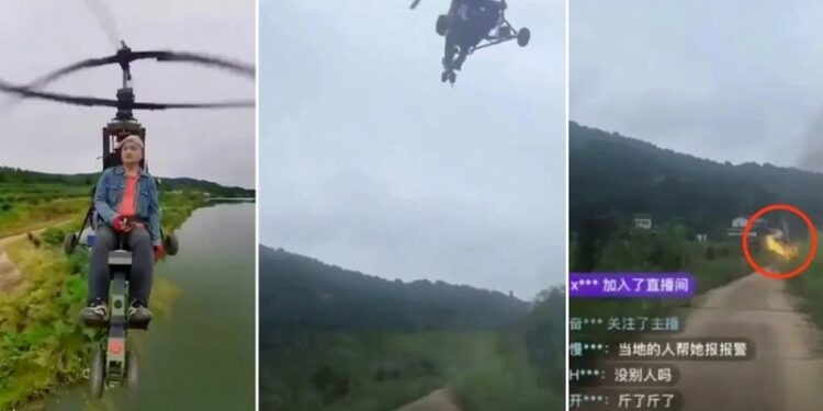‘Influencer’ muere al estrellarse su helicóptero durante transmisión en vivo (VIDEOS)