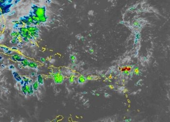 El INDOMET pronostica chubascos matutinos y aguaceros locales con tormentas eléctricas en la tarde