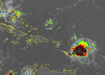 Vaguada continuará generando aguaceros y tronadas esta tarde en varias provincias