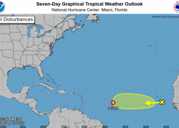 Centro Huracanes emite advertencias por la depresión tropical número siete