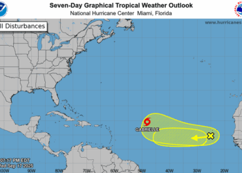 Centro Huracanes emite advertencias por la tormenta Gabrielle