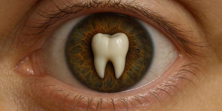 De la boca a los ojos: sorprendente operación devuelve la vista a un paciente