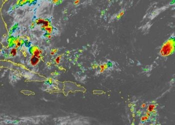Fuertes aguaceros sobre el país esta tarde, pronostica el INDOMET