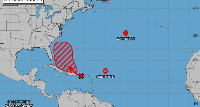 Centro de Huracanes sugiere a República Dominicana y las Islas Turcas y Caicos monitorear progreso de onda tropical