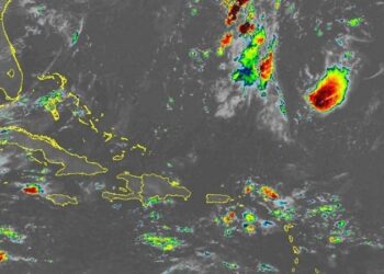 Onda tropical y vaguada provocarán precipitaciones dispersas en la tarde y la noche