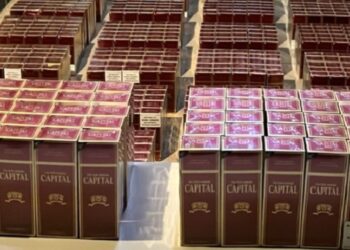 Ejército incautó un contrabando de más de 279,000 cigarrillos en Pedro Santana