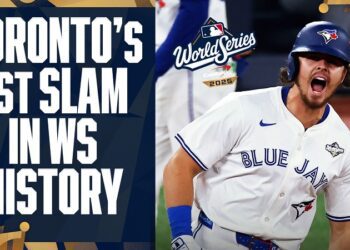 Azulejos estallan con 9 carreras en la 6ta en victoria vs. Dodgers en Juego 1