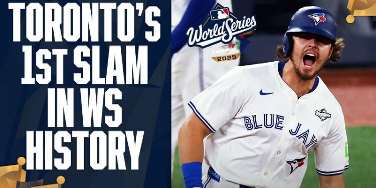 Azulejos estallan con 9 carreras en la 6ta en victoria vs. Dodgers en Juego 1