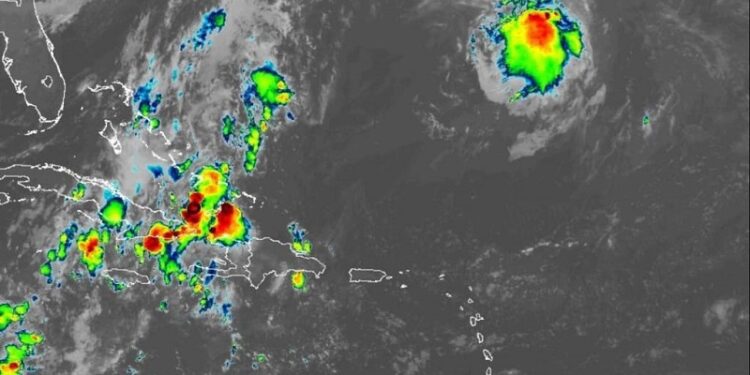 El INDOMET pronostica aguaceros dispersos en la tarde hacia el interior del país