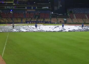 Lluvias obligan a posponer el juego de Gigantes y Licey