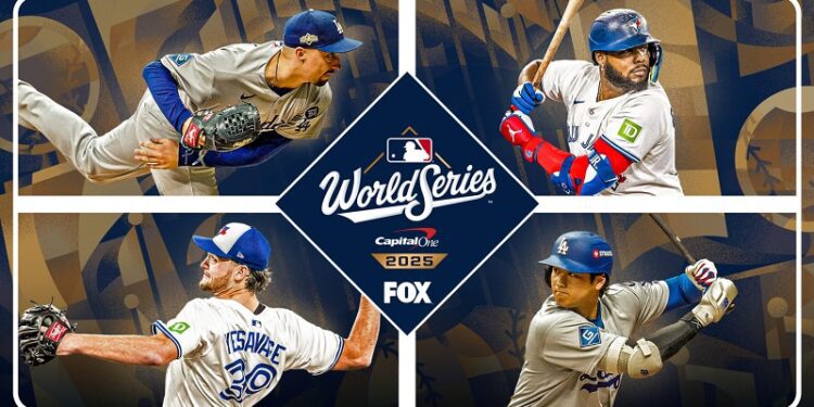 Tres temas a seguir en el Juego 1 de la Serie Mundial ente Dodgers y Azulejos