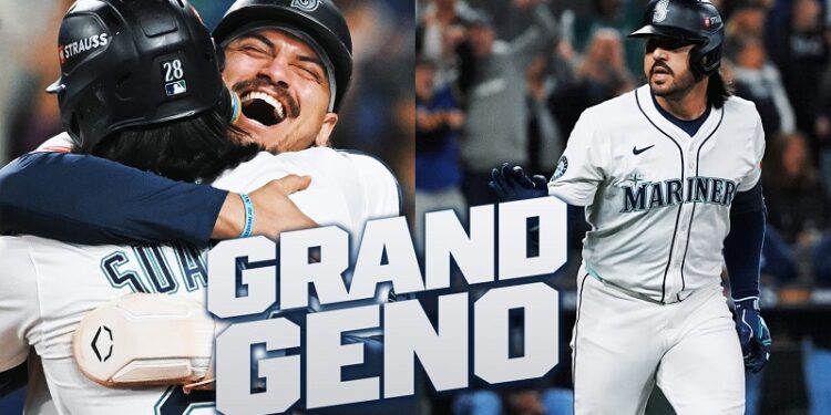 Grand slam de Suárez coloca a Marineros a una victoria de su primera Serie Mundial