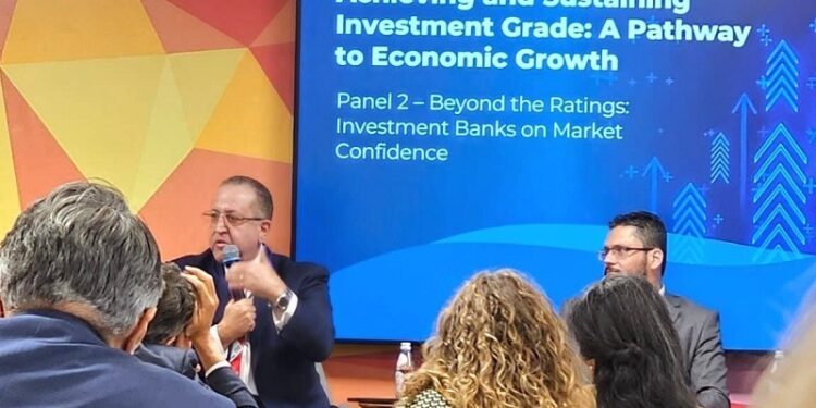 Magín Díaz desarrolla amplia agenda de trabajo en las Reuniones Anuales del Banco Mundial y el FMI