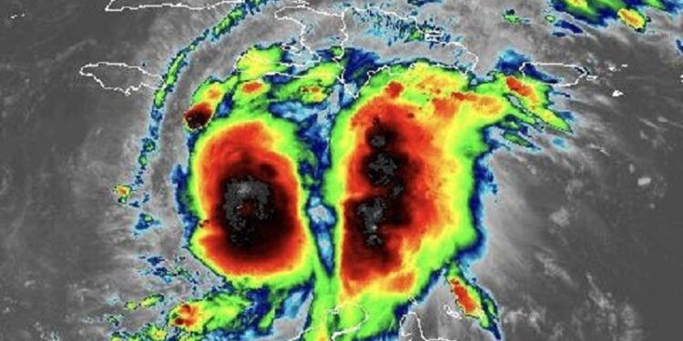 Tormenta Melissa está a la deriva hacia el noroeste