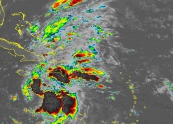 El INDOMET prevé que continuarán los aguaceros intensos con tormentas eléctricas