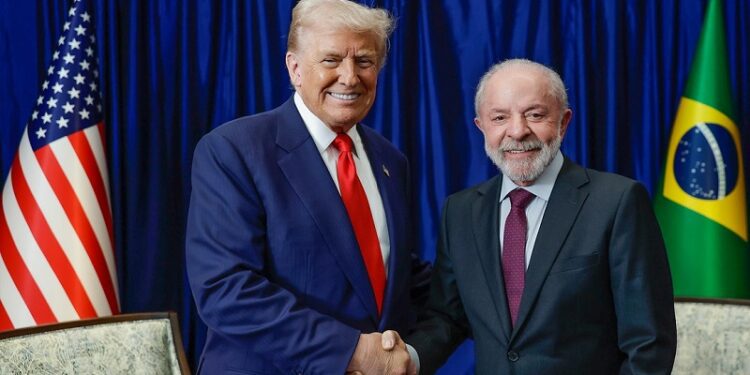 Lula se reúne con Trump para romper el hielo tarifario