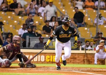 Alberto Rodríguez lidera victoria de las Águilas Cibaeñas sobre Gigantes