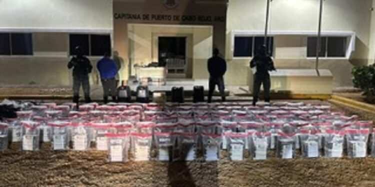 Ocupan 484 paquetes de cocaína y arrestan a dos dominicanos