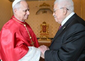 León XIV y Abbas: ayuda urgente a la población de Gaza y solución de dos Estados