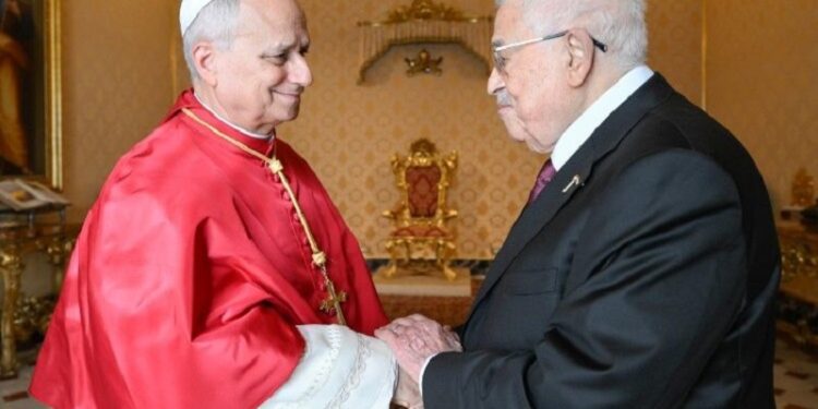 León XIV y Abbas: ayuda urgente a la población de Gaza y solución de dos Estados