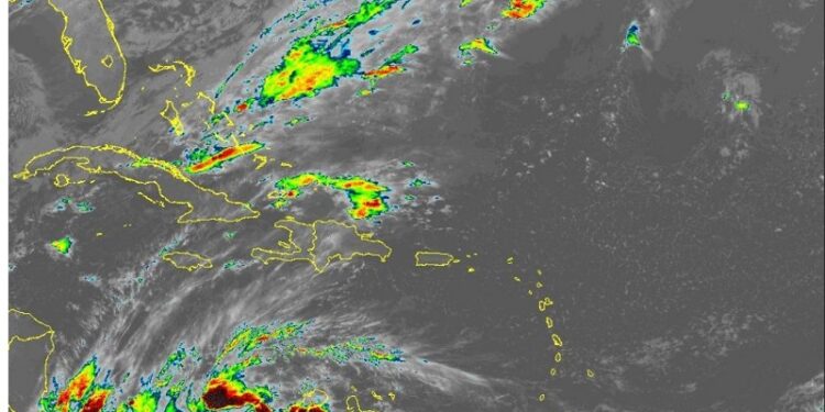 Continúan las lluvias sobre el país