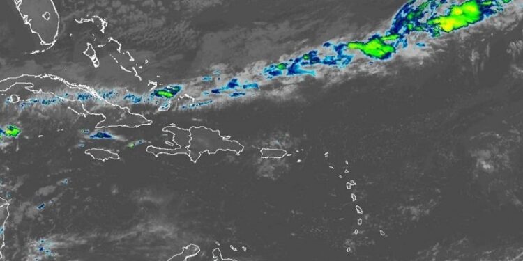 Lluvias se incrementarán por vaguada, especialmente hacia el Cibao y el sureste