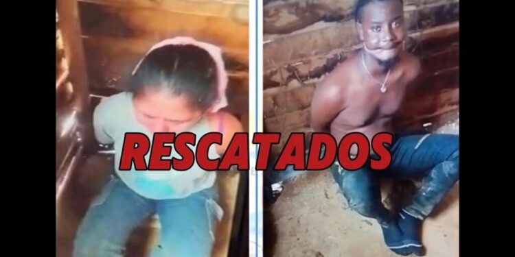 Policía rescata ilesos a hombre y mujer secuestrados, uno de los captores es abatido