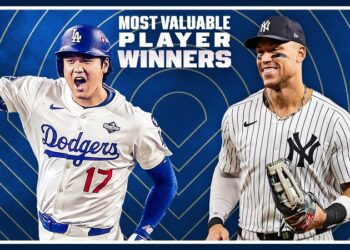 Judge ganó el tercer JMV de su carrera y Ohtani (unánime) se llevó su cuarto