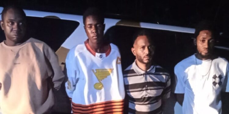 Cuatro detenidos por intentar cruzar ilegalmente a Haití